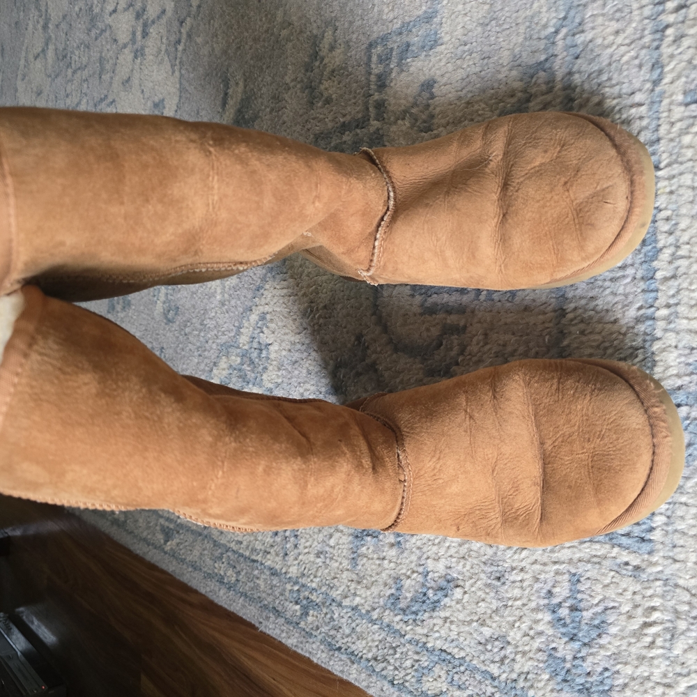 Women's Tan Suede Boots